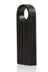 USB MINI kovový 2.0 - 3.0 čierny
