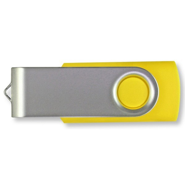 USB rotačný 2.0 - 3.0 žltý