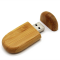 Drevený USB OVÁL BAMBUS carbon 2.0/3.0