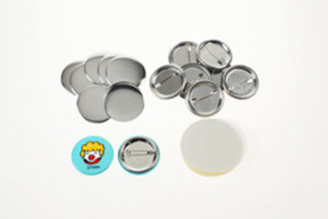 Button - kovový odznak zicherka &#216; 37 mm