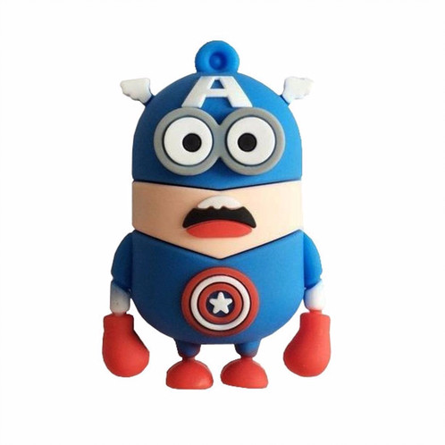 16GB USB k USB 2.0, Mimoni Captain America XHR-74