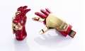 USB k Iron Man - ruka