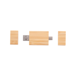 Dreven USB k OTG BAMBUS CARBON 3.0 64GB