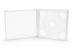 Obal na 2 CD s prieh�adn�m trayom HQ, Multipack box - 24 mm