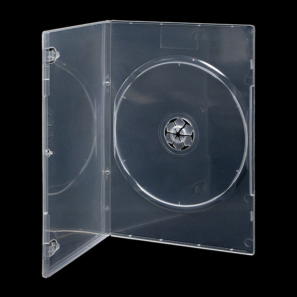 Obal na 1 DVD slim priehľadný HQ, 7 mm