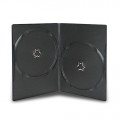 Obal na 2 DVD slim ierny HQ, 7 mm