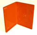 Obal na 1 DVD oranžový, 14 mm