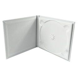 Plastov tray na CD Digipak, biely, 137 x 124 mm
