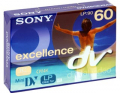 Sony mini DV kazeta Excellence + IC memory chip, DVM60EXM3