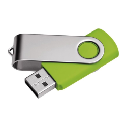 USB rotačný 2.0 - 3.0 zelený USB rotačný 2.0 - 3.0 zelený