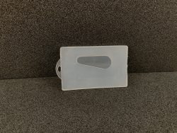 Visaka/obal na plastov karty 88 x 54 mm