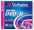 DVD-R Verbatim Double Layer 8,5 GB 4x, JWC box, 43542